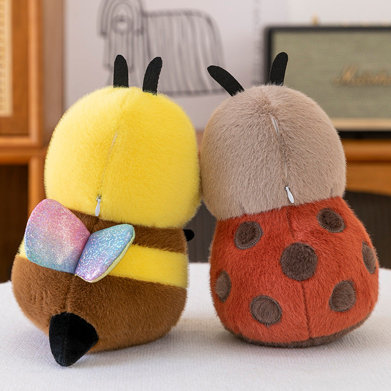 Honey Bee & Ladybug Plush
