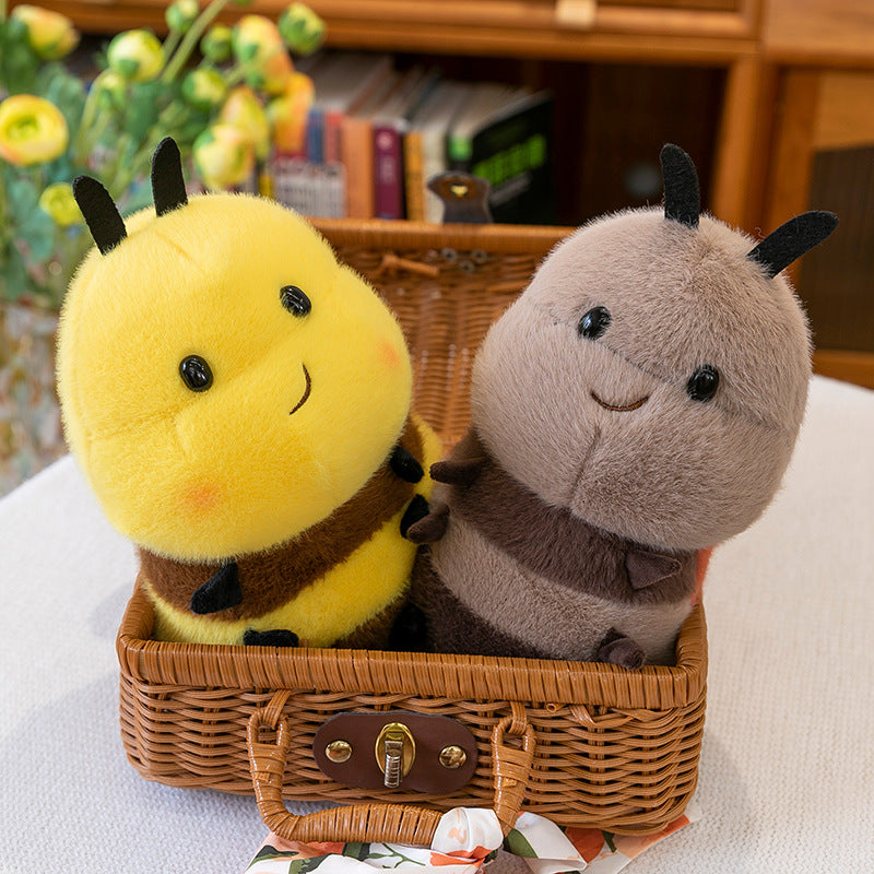 Honey Bee & Ladybug Plush
